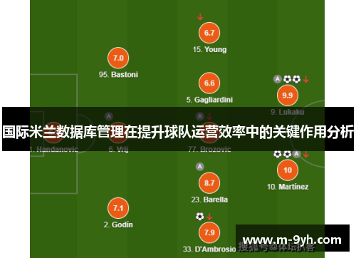 国际米兰数据库管理在提升球队运营效率中的关键作用分析