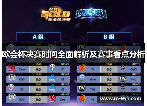 欧会杯决赛时间全面解析及赛事看点分析